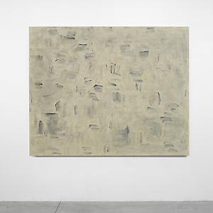 <i>Untitled</i> 1989
stone paint on canvas
182 x 228 cm