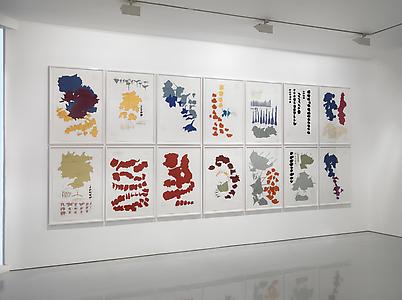 Jorinde Voigt,
Installation view
Lisson Gallery, London 2012