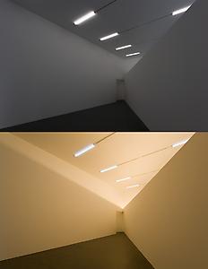 <i>Wake Up</i> 2007
Mixed Media, Live Performance with sound, and pre-recorded sound commissions by Franz Hautzinger Mazen Kerbaj, Ingrid Jensen, Leonel Kaplan, Paul Smoker, Natsuki Tamura, and Birgit Ulher. Dimensions Variable.
Installation View: Kunsthalle Zurich
Photo: Wilfried Petzi