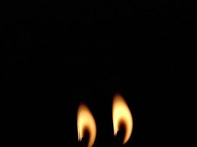 Ceal Floyer, <i>Dancing Flames, </i>2007, Dvd, dvd player, beamer, MP3 player with shuffle function, speakers, variable