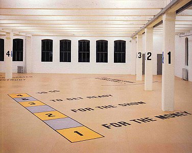 Lawrence Weiner
<i>Displacement </i>
New York: DIA Center for the Arts.
April 4 1991 -June 1992
