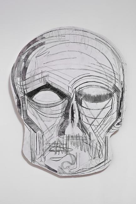 <i>Untitled</i>, 2011
Tuf-Cal, hemp, iron rebar
41 1/8 x 3 1/2 x 32 inches