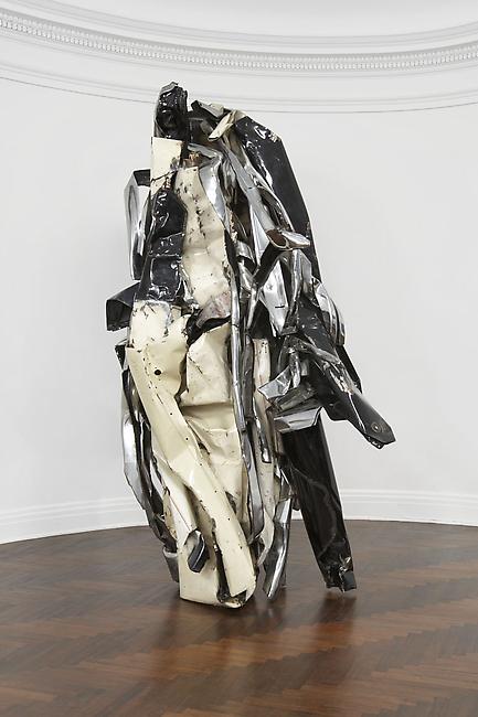 <i>Remnant Gardens</i>
1986
enamel on chromium-plated steel
9 feet x 5 feet x 3 feet x 4 inches