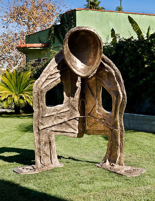<i>Moon Figure</i>, 2010
bronze
80 x 73 x 42 inches
