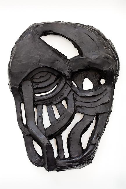 <i>Wall Mask (Broken/Open)</i>, 2010
bronze
35 x 28 x 6 inches