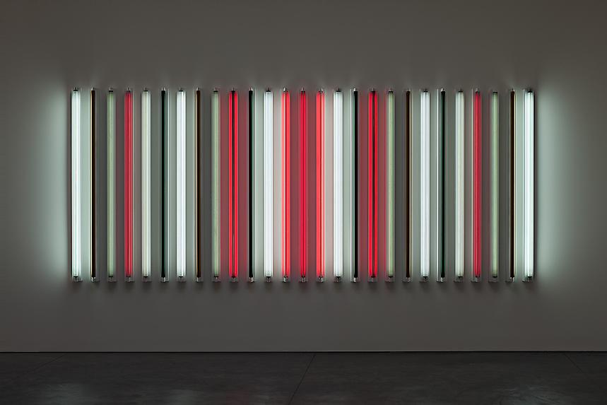 <i>All That Jazz</i>, 2011
Light + Shadow + Reflection + Color
72 x 172 5/8 x 4 inches