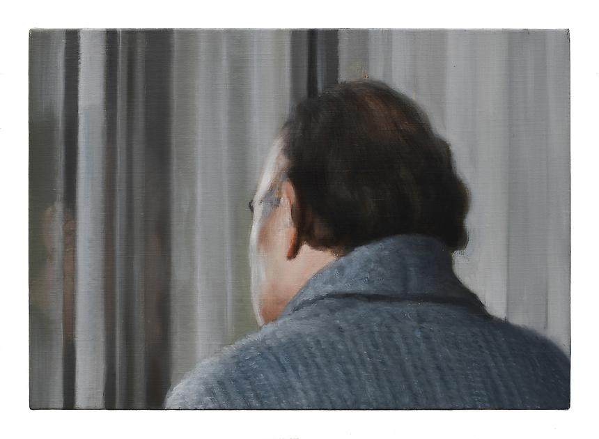 <i>Blind</i>, 2012<br>
Oil on linen<br>
13 ¾ x 19 ¾ inches (35 x 50 cm)<br>

Photo credit: Fredrik Nilsen