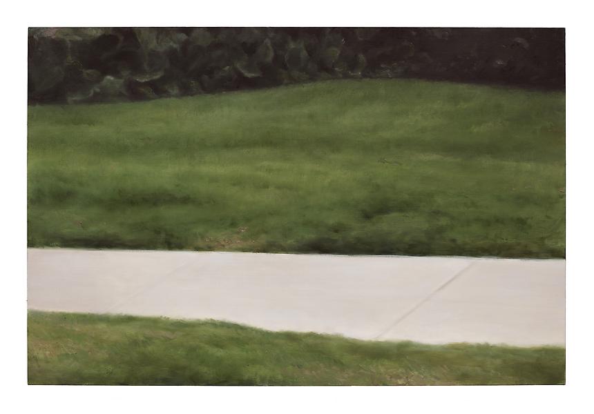 <i>Sidewalk</i>, 2012<br>
Oil on linen<br>
39.5 x 59 inches (100 x 150 cm)<br>

Photo credit: Fredrik Nilsen