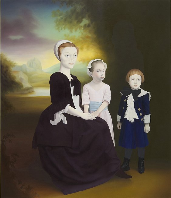<i>Once Removed</i>, 2006
oil on linen
65 3/10 x 56 1/5 inches