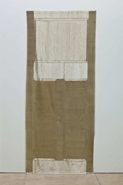 <i>Seek, find; knock, open</i>, 2008-2011
glass beads, cotton
85 1/4 x 36 inches