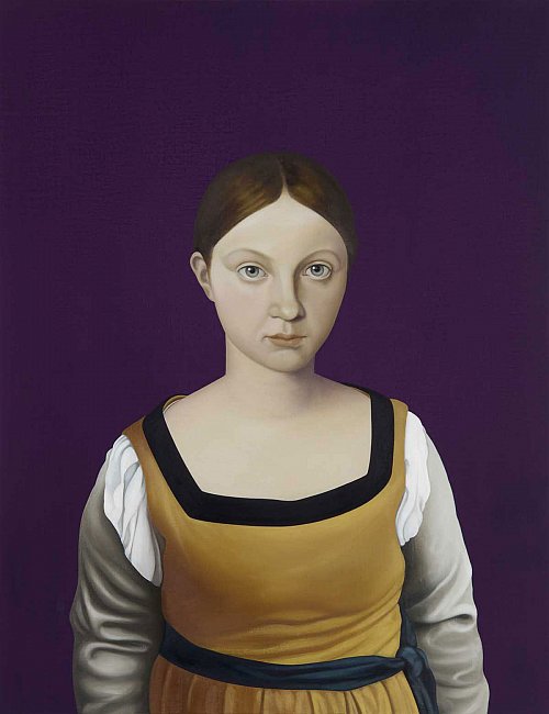 <i>Hesther</i>, 2007
oil on linen
28 3/8 x 22 inches