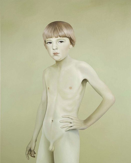 <i>Aubrey</i>, 2007
oil on linen
35 1/2 x 28 3/8 inches