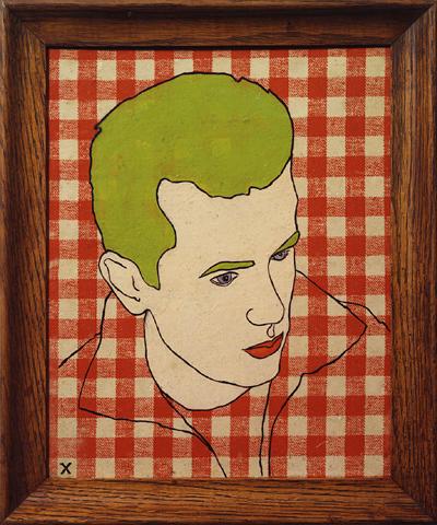 <i>Untitled (Gingham Portrait)</i>, 1973