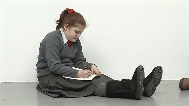 Still from Ruth drawing Picasso, Tate Liverpool, 2009 Image