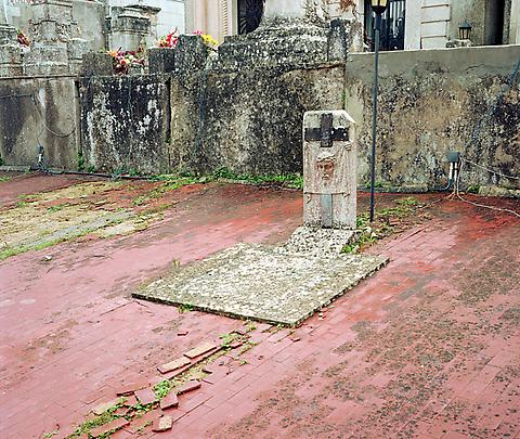 <i>Headstone on an ossuary, Sicily</i>, 2008 Image