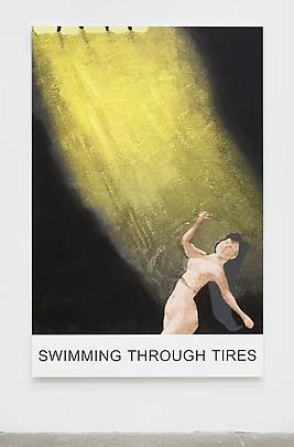 <i>Double Play: Swimming Through Tires</i>, 2012 Image