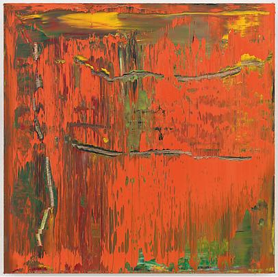<b>Abstract Painting (906-3)</b>, 2008, 15 3/4 x 15 3/4 in. ( 40 x 40 cm ) Image