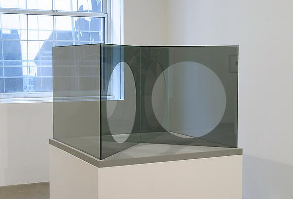 DAN GRAHAM
<b>Pavilion Influenced by Moon Windows</b>, 1989/2001 Image