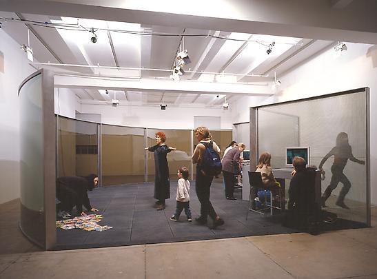 <b>Children's Day Care CD-Rom, Cartoon, Computer Screen Library Center</b>, 1998 Image