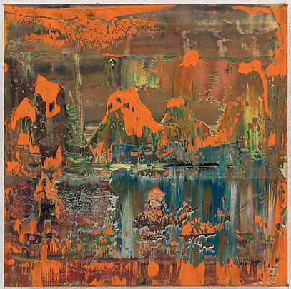 <b>Abstract Painting (906-2)</b>, 2008, 15 3/4 x 15 3/4 in. ( 40 x 40 cm ) Image