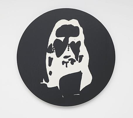 Aaron Young
<b>Focus on the Four Dots in the Middle of the Painting for Thirty Seconds, Close your Eyes and Tilt Your Head Back</b>, 2007 Image