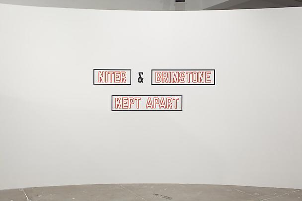 <b>NITER & BRIMSTONE KEPT APART</b>, 1993 Image