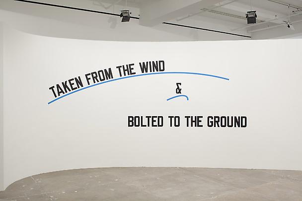 <b>TAKEN FROM THE WIND & BOLTED TO THE GROUND</b>, 2009 Image
