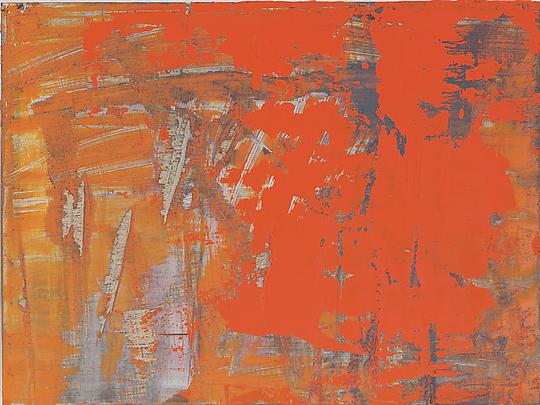 <b>Abstract Painting (906-12)</b>, 2008, 11 3/4 x 15 3/4 in. ( 30 x 40 cm ) Image
