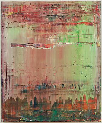 <b>Abstract Painting (908-9)</b>, 2009, 23 5/8 x 19 5/8 in. ( 60 x 50 cm ) Image