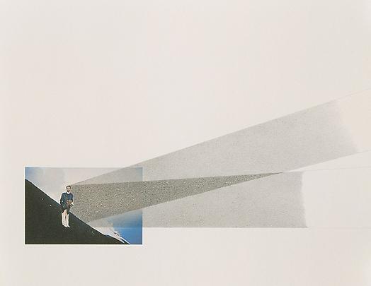 La Mia ombra Verso L'Infinito Dalla Cima Dello Stromboli Durante L'Alba Del 16 Agosto, 1965 (Study A), 1965-2000
Graphite drawing and Iris print on paper
47 1/8 x 35 in. ( 119.7 x 89 cm )
Inv.#7335 Image