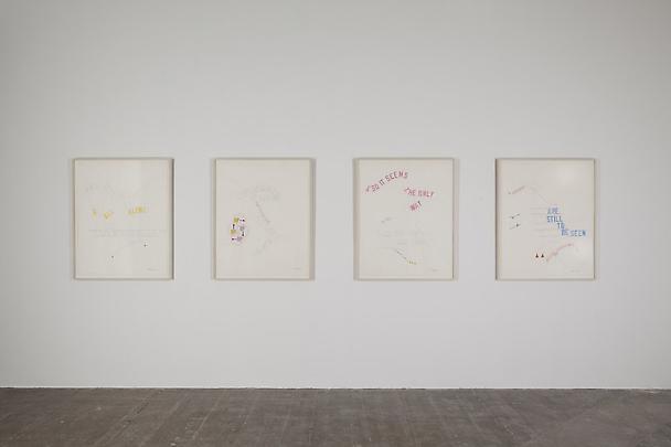 <b>PREPARATORY DRAWINGS FOR GYROSCOPICALLY SPEAKING, NEW YORK CITY</b>, 2010 Image