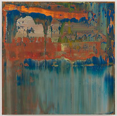 <b>Abstract Painting (906-8)</b>, 2008,15 3/4 x 15 3/4 in. ( 40 x 40 cm ) Image