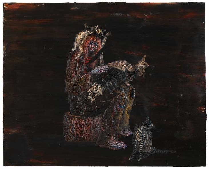 Captain, 2012 / Oil on linen / 68 x 84 inches