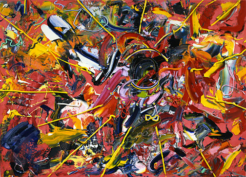 Black Hole Sun, 2003
oil on panel
41 x 57 inches