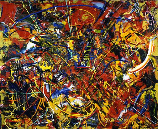 Semper Fi, 2003
oil on panel
48 x 58 1/4 inches