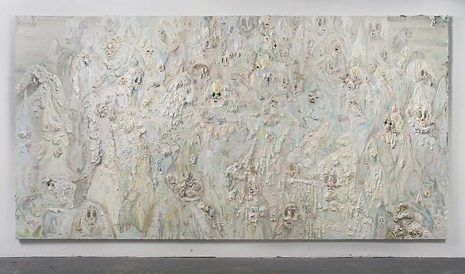 Performance #2, 2010 / oil on linen / 102 x 198 inches
collection of the Nerman Museum