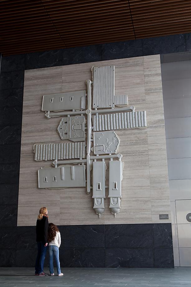 CA Mission, 2011 / Reinforced Fiberglass, Steel, Urethane Paint
H18 ft x L 14ft  x 6 in
"Millennium Tower"" Public Art Commission (San Francisco, CA)