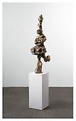 Rebecca Warren
<i>Gervaise</i>
2006-2007
Hand-painted bronze on artist's wooden plinth
75 3/4 x 17 x 14 inches; 192 x 43 x 36 cm