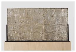 <i>0 - 9</i>, recto, 2008, Silver, 20 1/8 x 37 7/8 x 1 1/4 inches; 51 x 96 x 3 cm