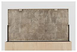 <i>0 - 9</i>, verso, 2008, Silver, 20 1/8 x 37 7/8 x 1 1/4 inches; 51 x 96 x 3 cm