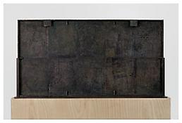 <i>0 - 9</i>, verso, 2008, Bronze, 19 3/4 x 37 5/8 x 1 1/4 inches; 50 x 96 x 3 cm