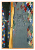 <i>Bushbaby</i>
2003
Encaustic on canvas and wood with objects
66 1/8 x 43 15/16 x 3 3/8 inches; 168 x 110 x 9 cm