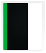 <i>Green Black White</i>
2007
Oil on canvas, three joined panels
80 1/8 x 66 inches; 204 x 168 cm