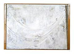 <i>Untitled</i>
2003
Encaustic on canvas and wood with collage and objects
37 1/2 x 50 1/8 x 4 5/8 inches; 95 x 127 x 12 cm