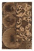 <i>Untitled</i>, 2008, Ink on paper, 38 7/8 x 24 1/2 inches; 99 x 62 cm