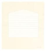 <i>Untitled</i>
1966
Acrylic and graphite on paper
15 3/8 x 13 3/4 inches, 39 x 35 cm