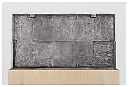 <i>0 - 9</i>, verso, 2008, Aluminum, 20 3/8 x 38 1/4 x 1 1/4 inches; 52 x 97 x 3 cm