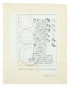 <i>Fragment of a Letter</i>, 2009, Collage, graphite and ink on paper, 14 1/4 x 11 1/4 inches; 36 x 29 cm