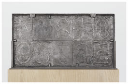 <i>0 - 9</i> (verso)
2008
Aluminum
20 3/8 x 38 1/4 x 1 1/4 inches; 52 x 97 x 3 cm