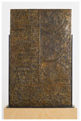 <i>Fragment of a Letter</i> (verso)
2009
Bronze
38 5/8 x 24 3/8 x 1/2 inches; 98 x 62 x 1 cm
